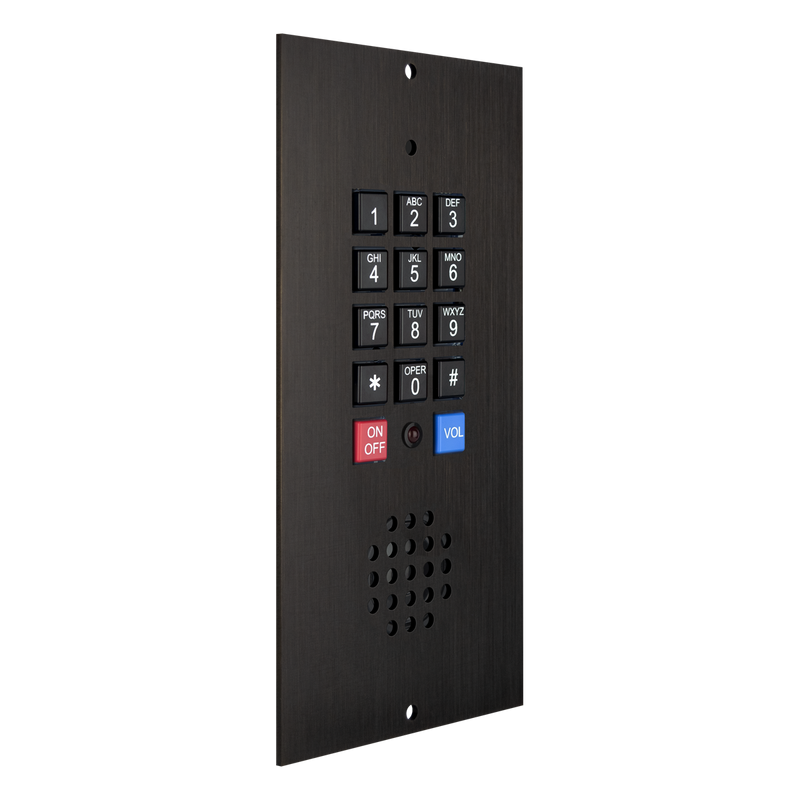 301 Series Fortress Emergency Phone - Oil Rubbed Brushed Bronze