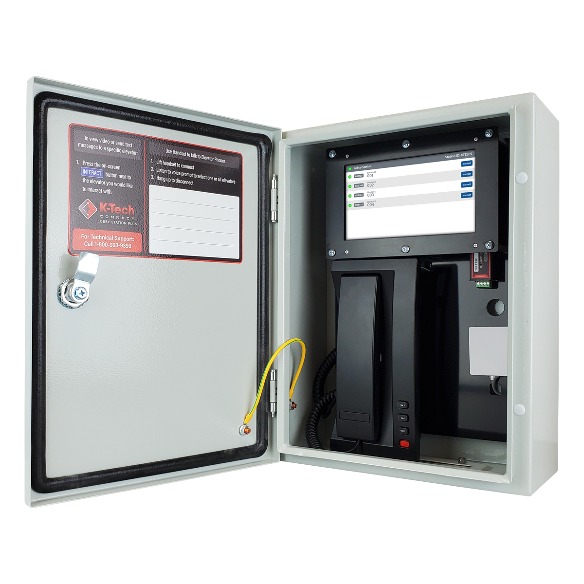 K-Tech Connect - Lobby Station Plus (Surface Mount)