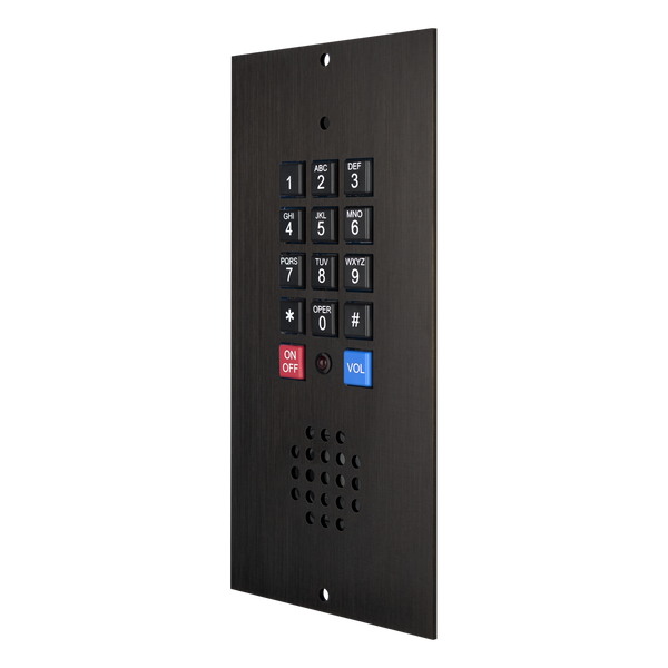 301 Series Fortress Emergency Phone - Oil Rubbed Brushed Bronze