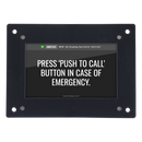 K-Tech Connect - Emergency Device Core with 5" LCD Screen - PoE+ Ready (COP Mount)