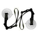 42" Corrugated Plastic 3 Panel Barricade Kit with Anchors & Locks